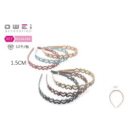 DIADEMA. 1.5CM 12/U DI26498