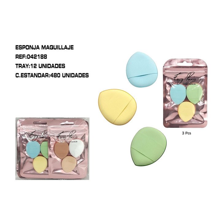 3 MINIS BORLAS DE MAQ LATEX 12/U