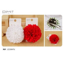 PINZA/BROCHE C/FLOR 12/U LZ15047U