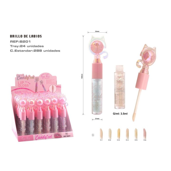 BRILLO DE LABIOS HIDRATANTE. 24U