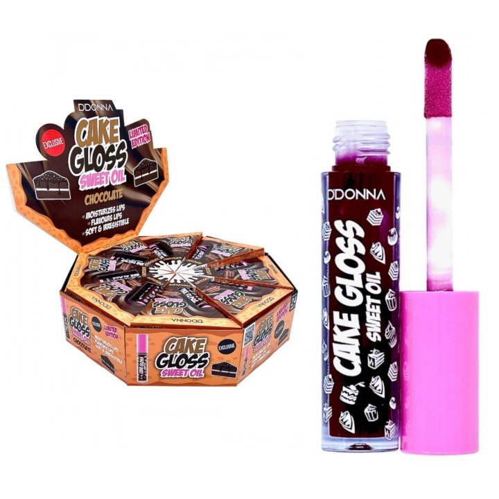 LIPGLOSS CAKE CHOCOLATE 24/U 12302B