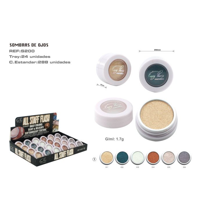 S. DE OJOS ULTRA BRILLO 24U