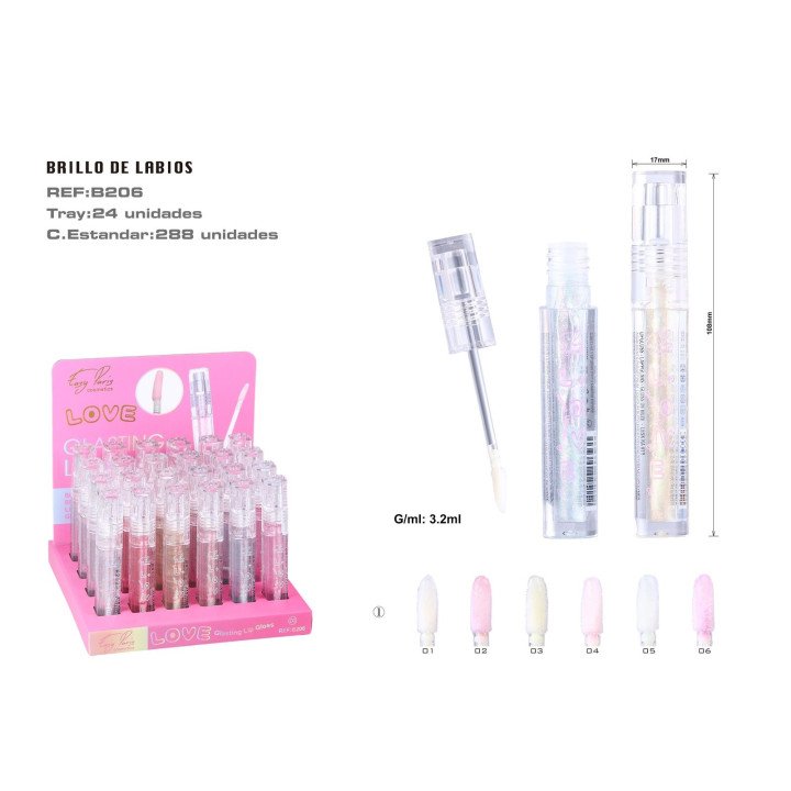 B.DE LABIAL HIDRATANTE 24/U