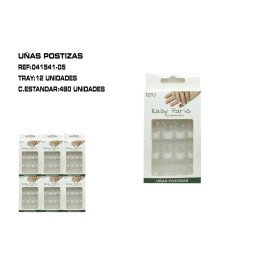 UÑAS POSTIZAS INCOLOR 12/P
