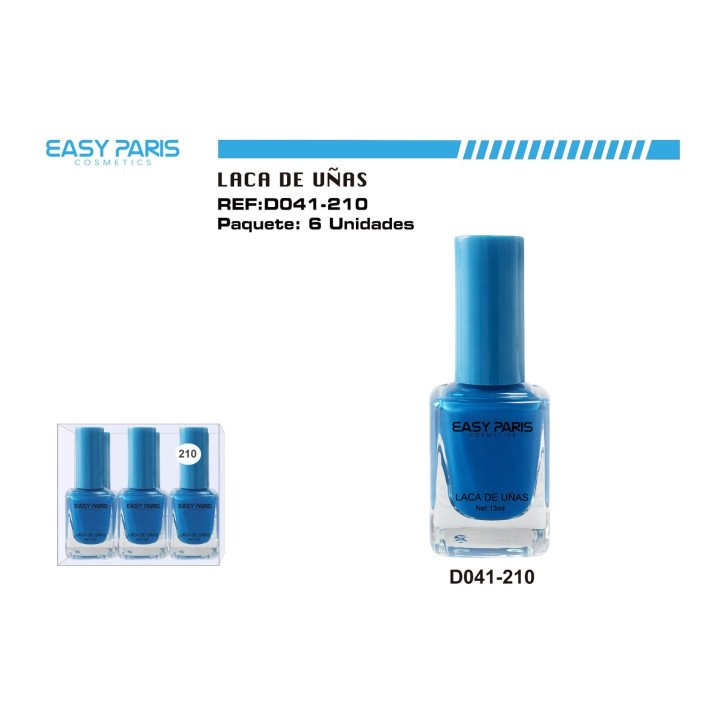 LACA DE UÑAS EASY PARIS 6/U