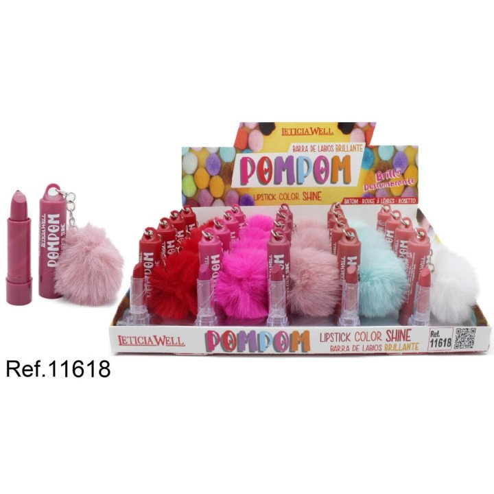 BARRA DE LABIOS BRILLANTE POMPON 20/U 11618