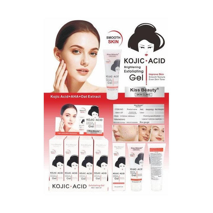 KOJIC ACID EXF.FACIAL 120ML 12/U K.B