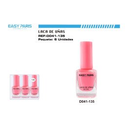 LACA DE UÑAS EASY PARIS 6/U
