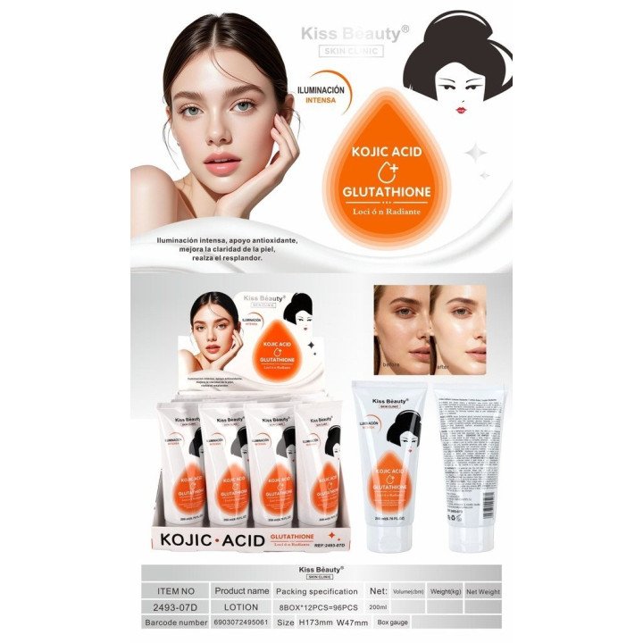 KOJIC ACID LOCION RADIANTE 200ML 12/U 2493-07D