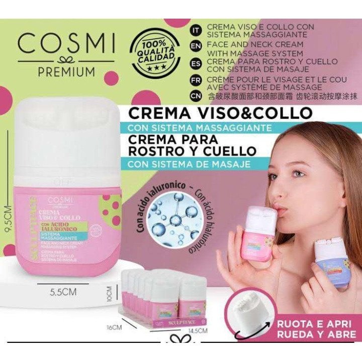 COSMI CR.ROSTRO/CUELLO ACID. HYAULONIC 50ML
