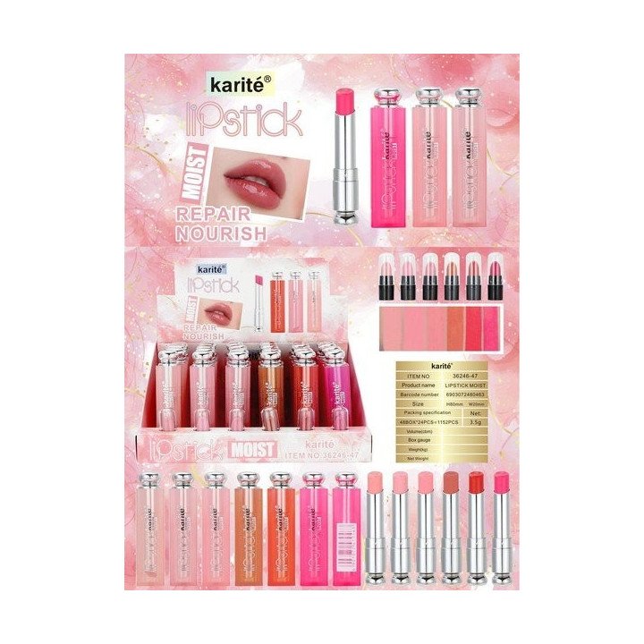 LIPSTICK MOIST KARITE 24/U 36246-47