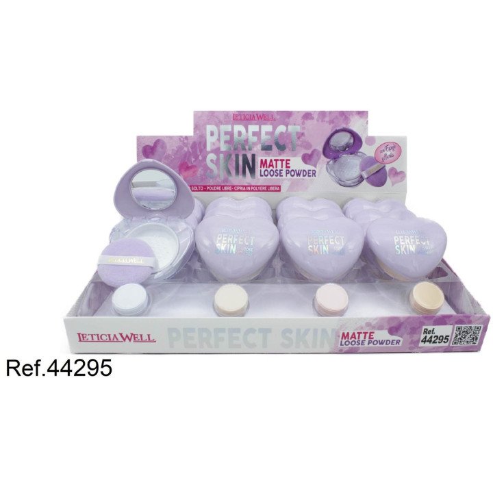 POLVO MATE PERFECT SKIN CORAZON 20/U 44295