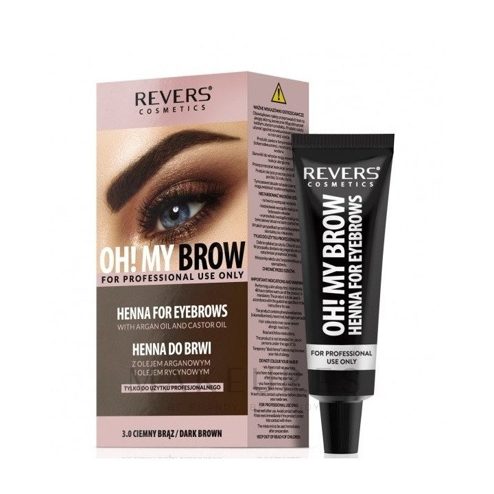 REVERS HENNA CEJAS 3.0 DARK BROWN