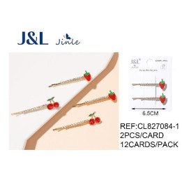 PACK2 HORQUILLAS FRESA 6.5CM 12/U CL827084-1