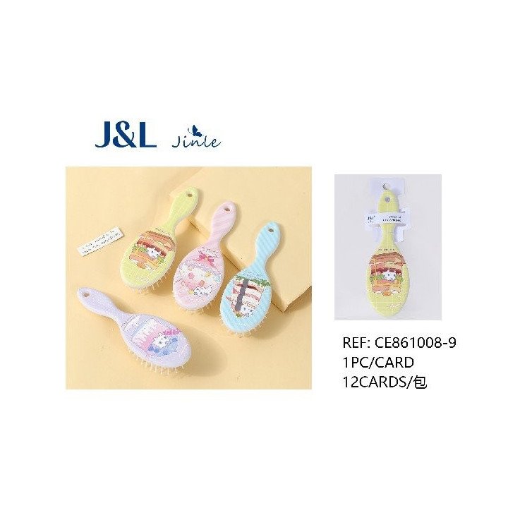 CEPILLO DE PELO INFANTIL 17CM 12/U CE861008-9