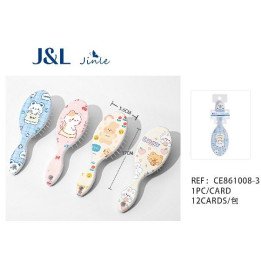 CEPILLO DE PELO INFANTIL 17CM 12/U CE861008-3