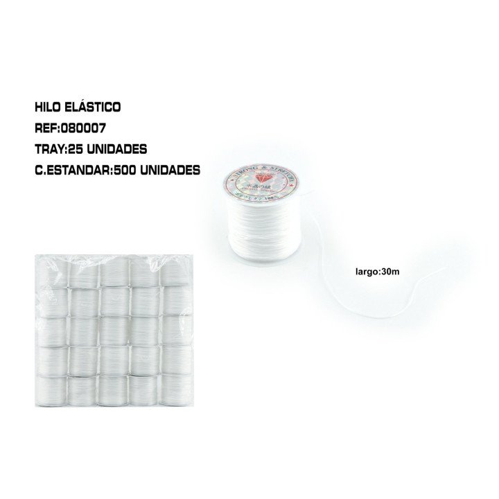 HILO ELASTICO 30M 25U