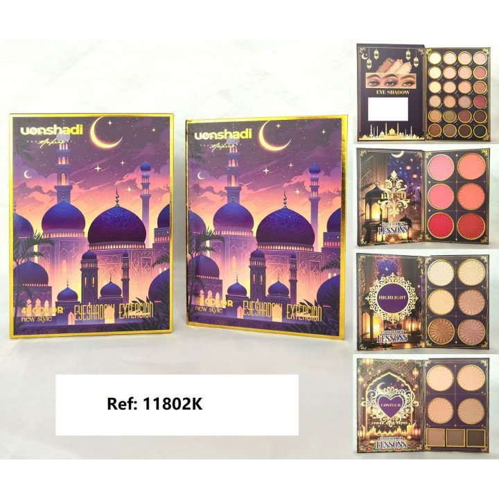 FACE BEAUTY MAKE UP PALETTE 43COLORS 11802K