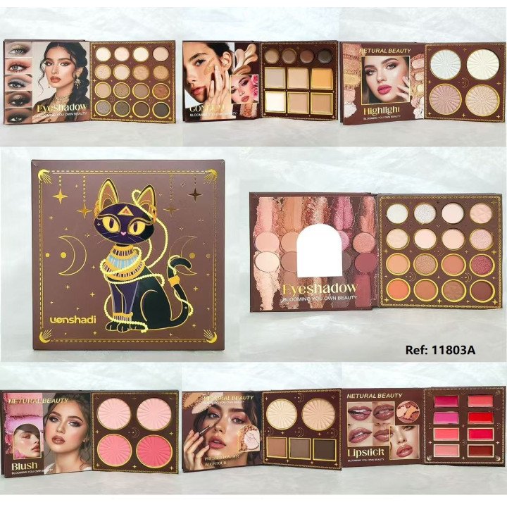 FACE BEAUTY MAKE UP PALETTE GATO 11803A