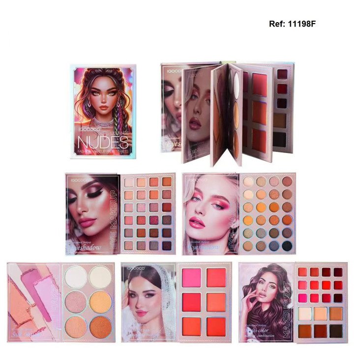 FACE BEAUTY PALETTE NUDES 11198F