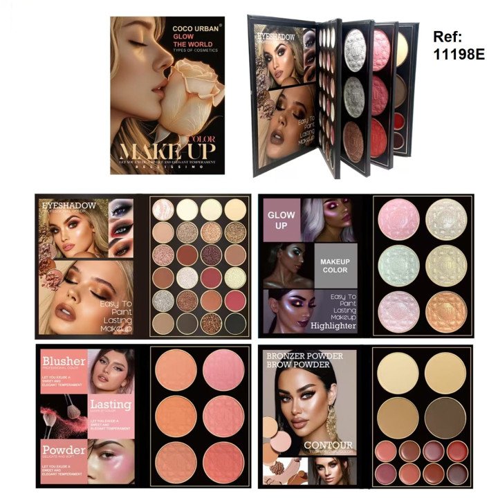 MAKE UP PALETTE GLOW THE WORLD 11198E