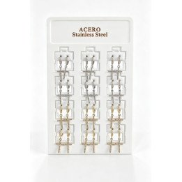PENDIENTES CRUZ 12/P NS ED-4060