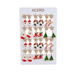 PENDIENTES NAVIDEÑOS 12/P NS ED-4056