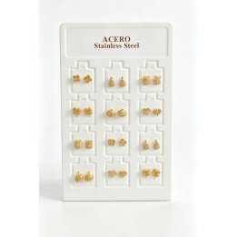 PENDIENTES ACERO SURT. 12/P NS ED-2118
