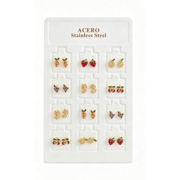 PENDIENTES ACERO SURT. 12/P NS ED-2119