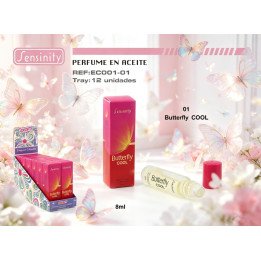 BUTTELFLY COOL PURE OIL PERFUME