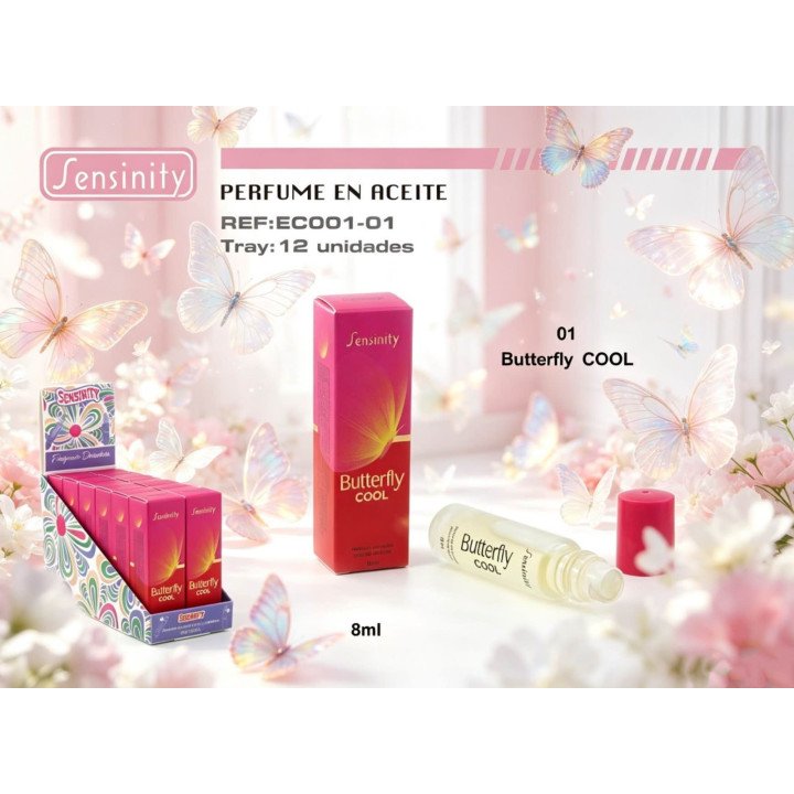 BUTTELFLY COOL PURE OIL PERFUME