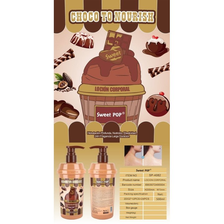 CHOCO TO NOURISH LOCION CORPORAL 500ML SP-4082