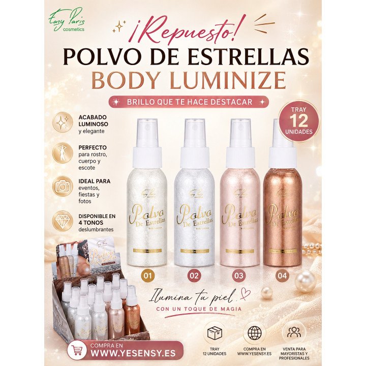 SPRAY POLVO DE ESTRELLAS 12/U