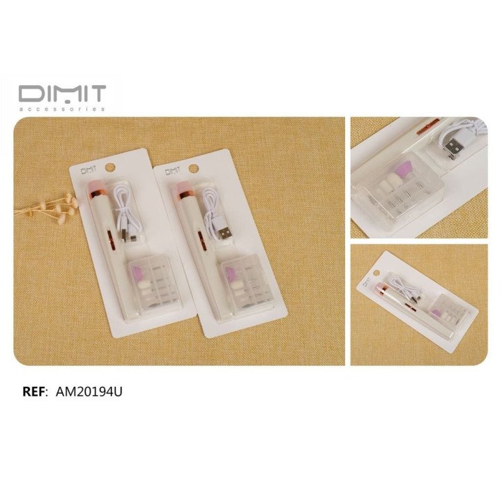 TORNO DE UÑAS RECARGABLE 12/U AM20194U
