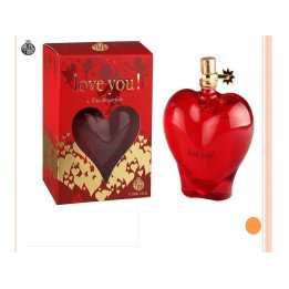 LOVE YOU RED EDP WOMAN 100ML RT073