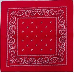 PANUELO 55x55 ROJO 12/U N.B