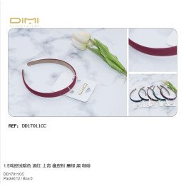 2 DIADEMAS C/FORRO 1.5CM 12/U DD17011CC