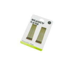 CLIP 6CM MED LISO RUBIO 24/U 1122R
