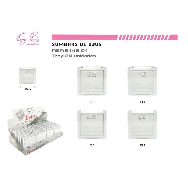 S.DE OJOS BLANC. MATTE 24/U
