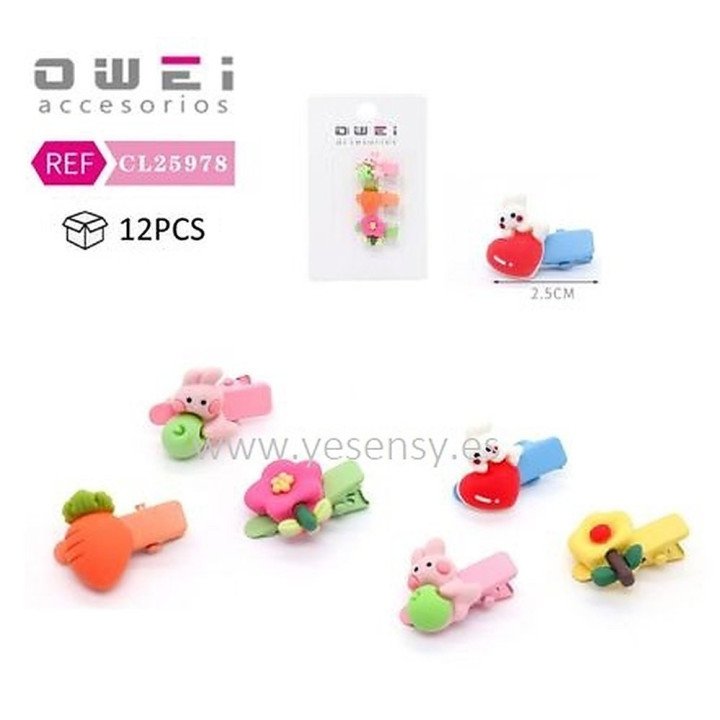 PACK CLIPS 3PCS 12/U CL25978