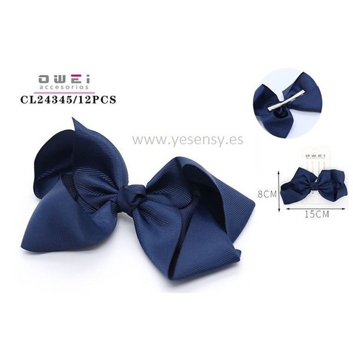 PINZA LAZO 15CM AZUL MARINO. 12/U CL24345