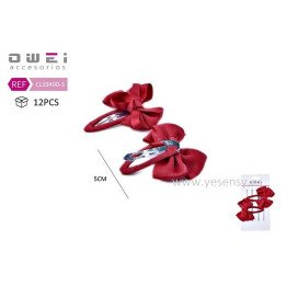 PACK BB CLIP C/LAZO 5CM 12/U CL19490-3