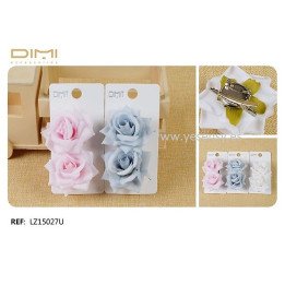 FLOR C/PINZA Y BROCHE. 12/U LZ15027U