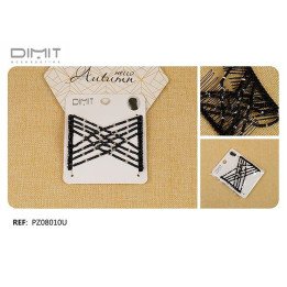 PEINETAS NEG.12/U PZ08010U