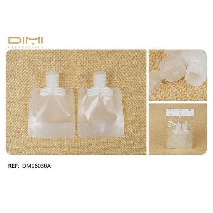 BOLSA 35ML RELLENABLE DE VIAJE 12/U. DM16030A