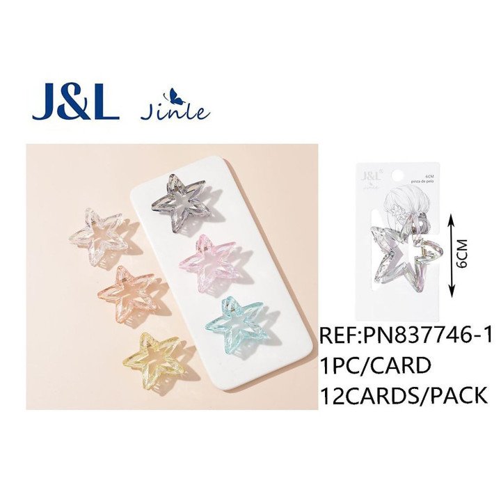 PINZA DE PELO ESTRELLA 12/U PN837746-1