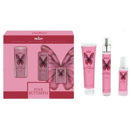 PACK BODY CARE PINK BUTTERFLY PRADY