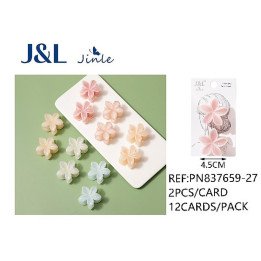 PACK2 PINZAS FLOR 4.5CM 12/U PN837659-27