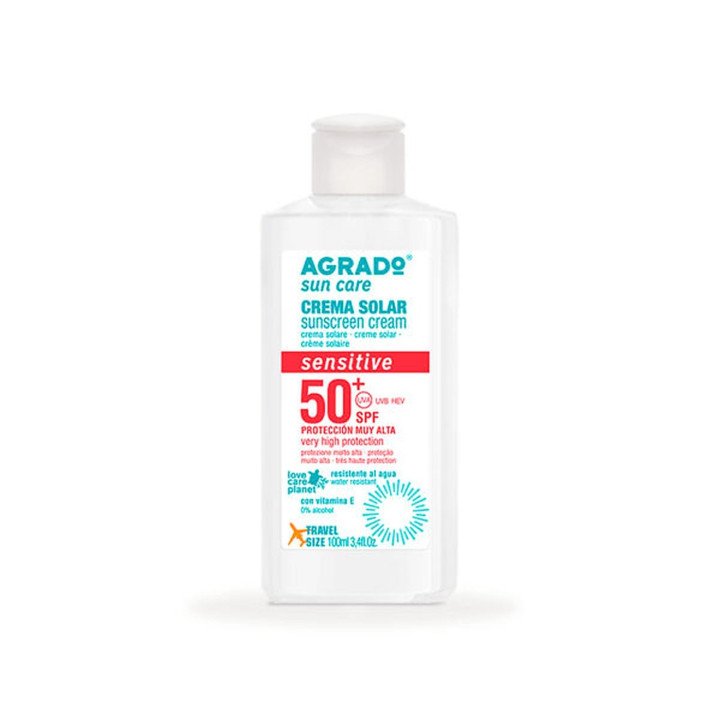 AGRADO SOLAR SENSITIVE SPF50+ VIAJE 100ML