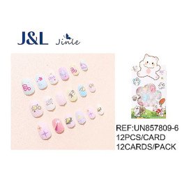 UÑAS POSTIZAS NIÑAS 12/U UN857809-6